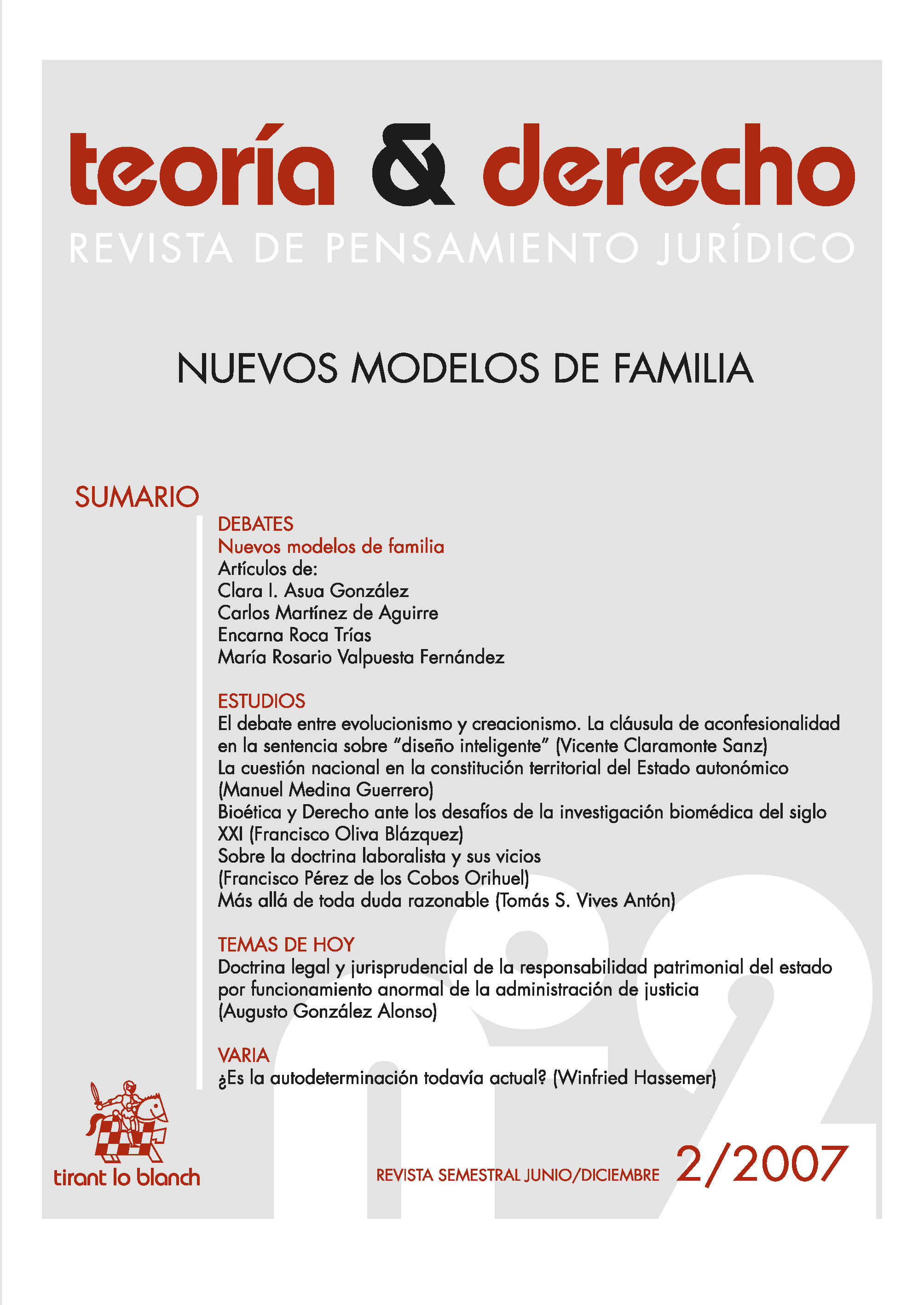 					Ver Núm. 2 (2007): Nuevos modelos de familia
				